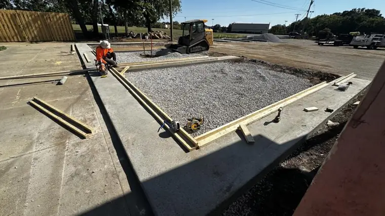 Commercial pad forming